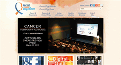 Desktop Screenshot of facingcancertogether.witf.org